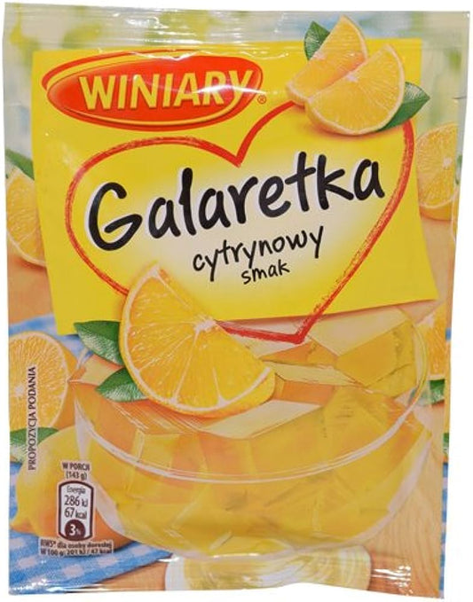 Winiary Galaretka Lemon Flavored 75g