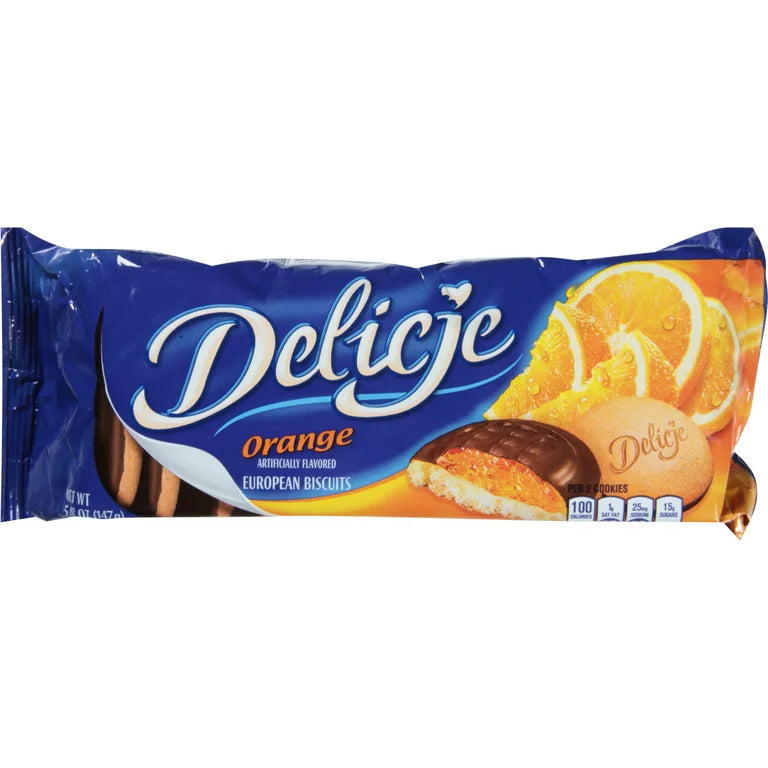 Wedel Delicje Biscuit Orange 147g