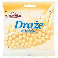 Jutrzenka Draze Mleczne 50g