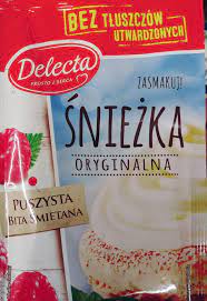 Śnieżka oryginalna - Delecta - 51 g