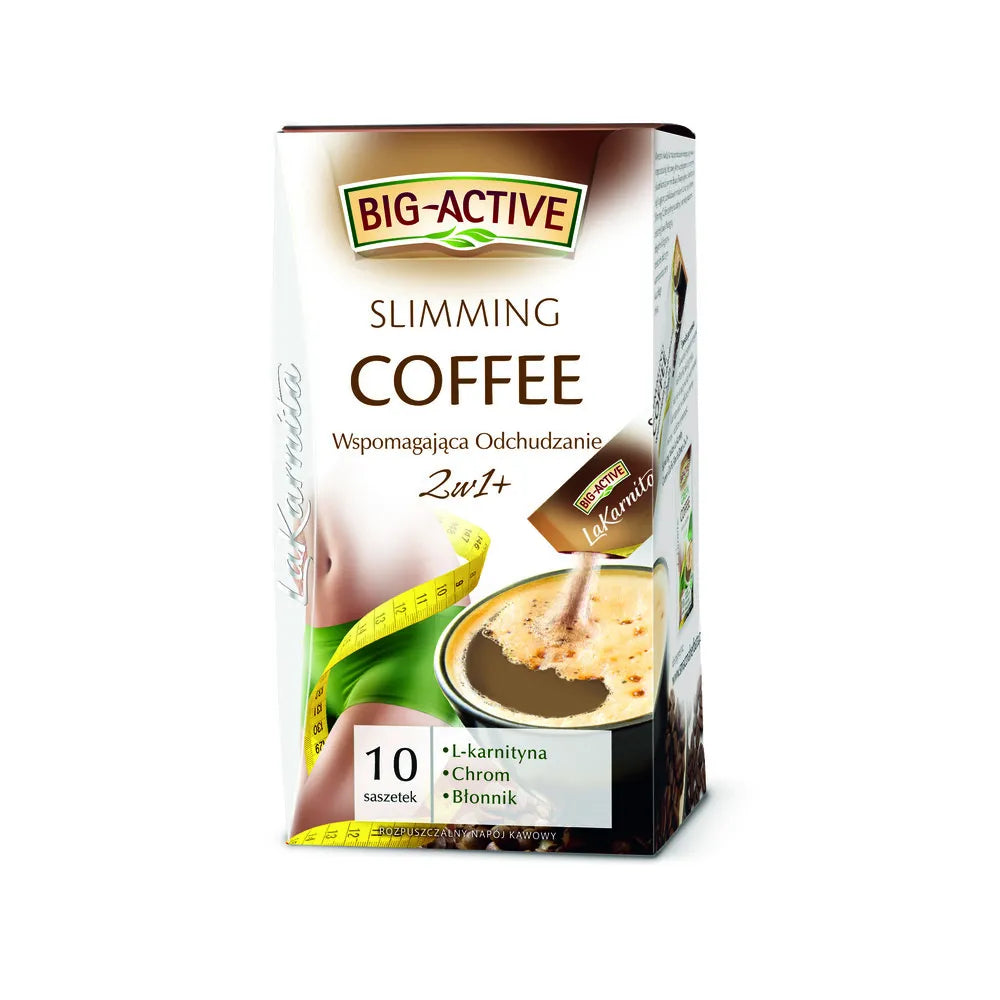 BIG-ACTIVE LA KARNITA - SLIMMING COFFEE - 2in1 - 120G