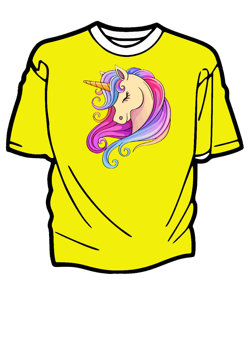 Unicorn T-SHIRT CUSTOMIZE